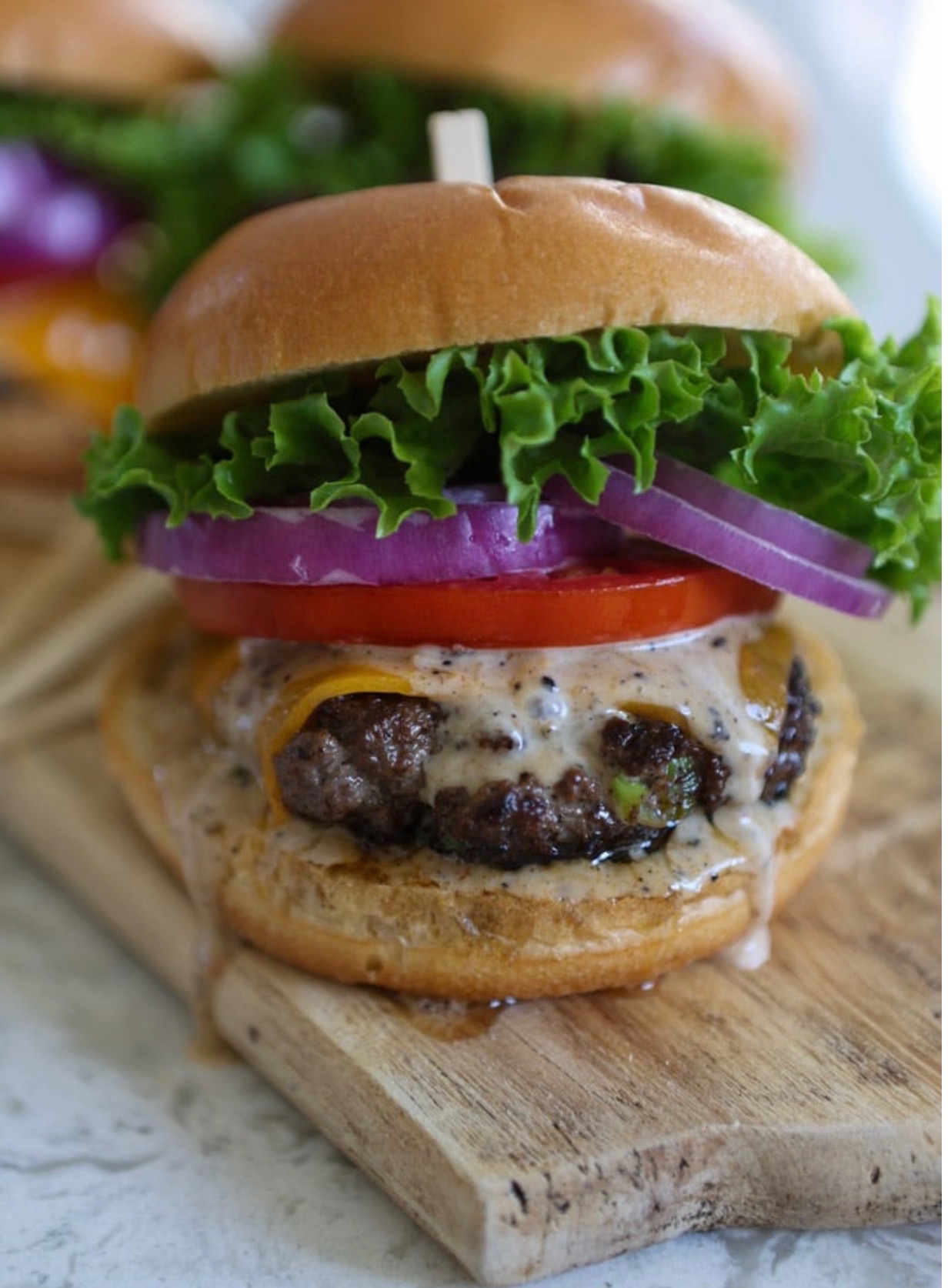 Jamaican Jerk Burger